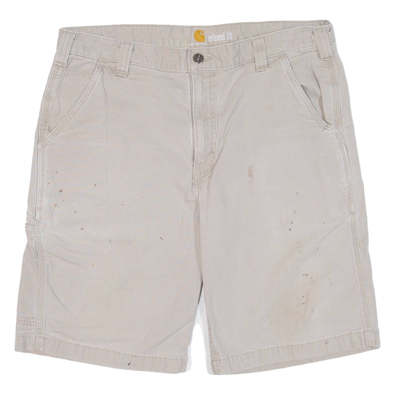 CARHARTT Mens Workwear Shorts Grey Relaxed L W36