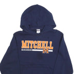 JERZEES Mens Navy Mitchell Marauders Hoodie M Cotton Blend Pullover