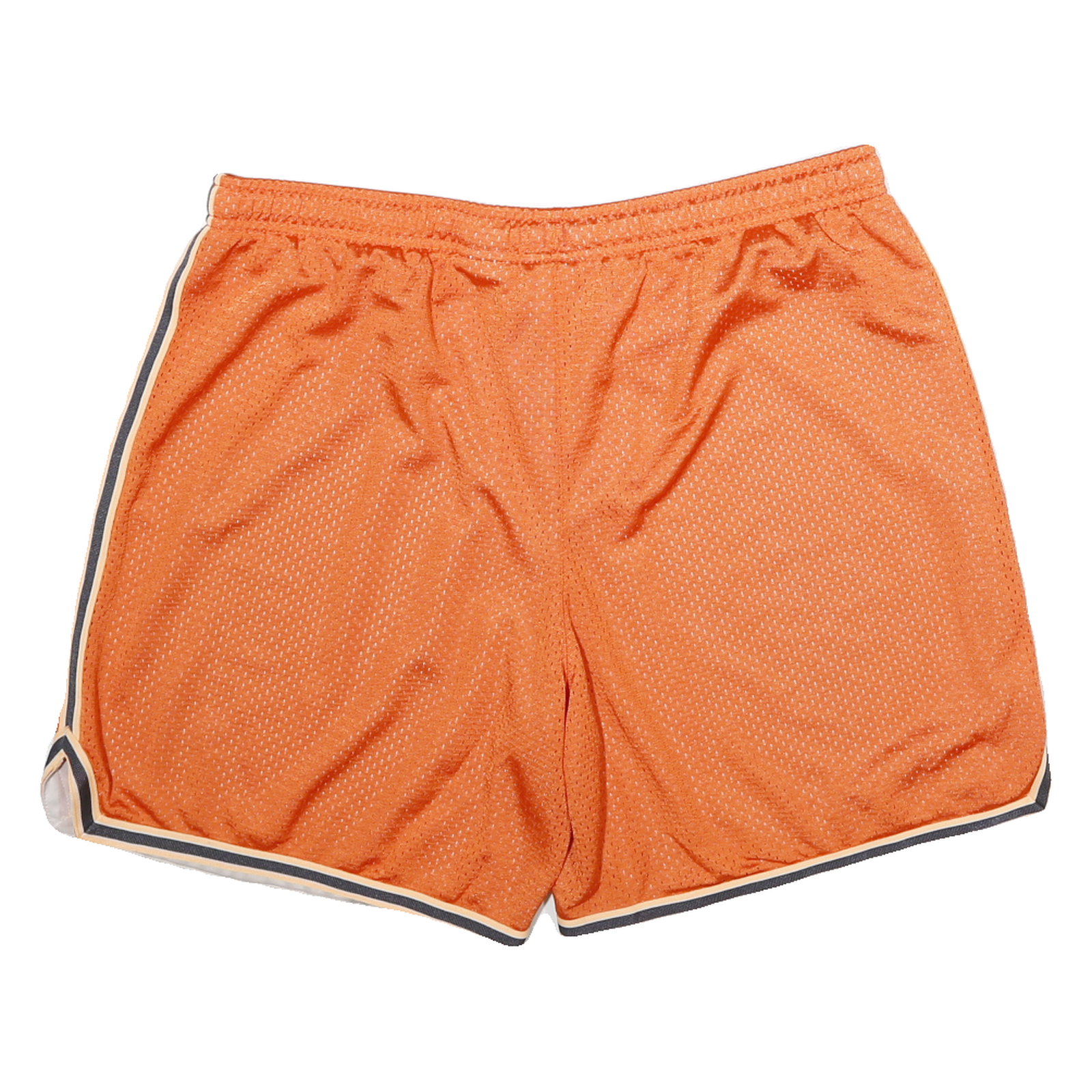 NIKE Mens Orange Sports Casual Shorts L W32 Mesh Lightweight
