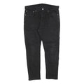 LEVI'S 512 Tapered Mens Jeans Black Slim Tapered Denim W36 L27 Zip Cotton Blend