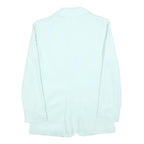 NAF NAF Womens Light Blue Button Jacket S Polyester Blend Classic Smart