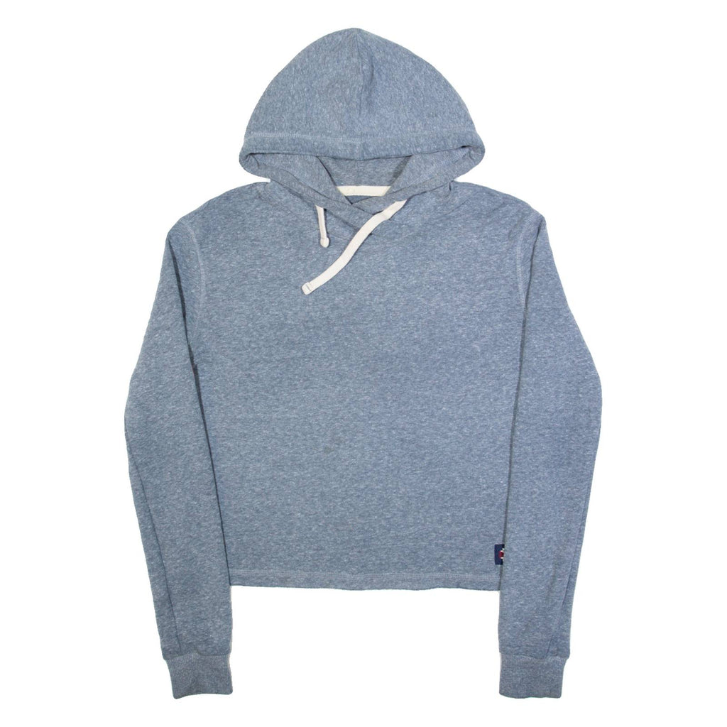 SUPERDRY Lightweight Oversized Womens Blue Hoodie XS