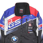 LHD Mens Blue Red White Black Racing Jacket L Polyester Blend Zip