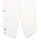 COTTONWOOD CANYON Womens Shorts White Casual UK 12 W32 Cotton Blend Cargo Style