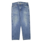 CARHARTT Mens Jeans Blue Regular Classic Denim Medium W38 L31 Workwear Zip