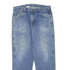 CARHARTT Mens Jeans Blue Regular Classic Denim Medium W38 L31 Workwear Zip