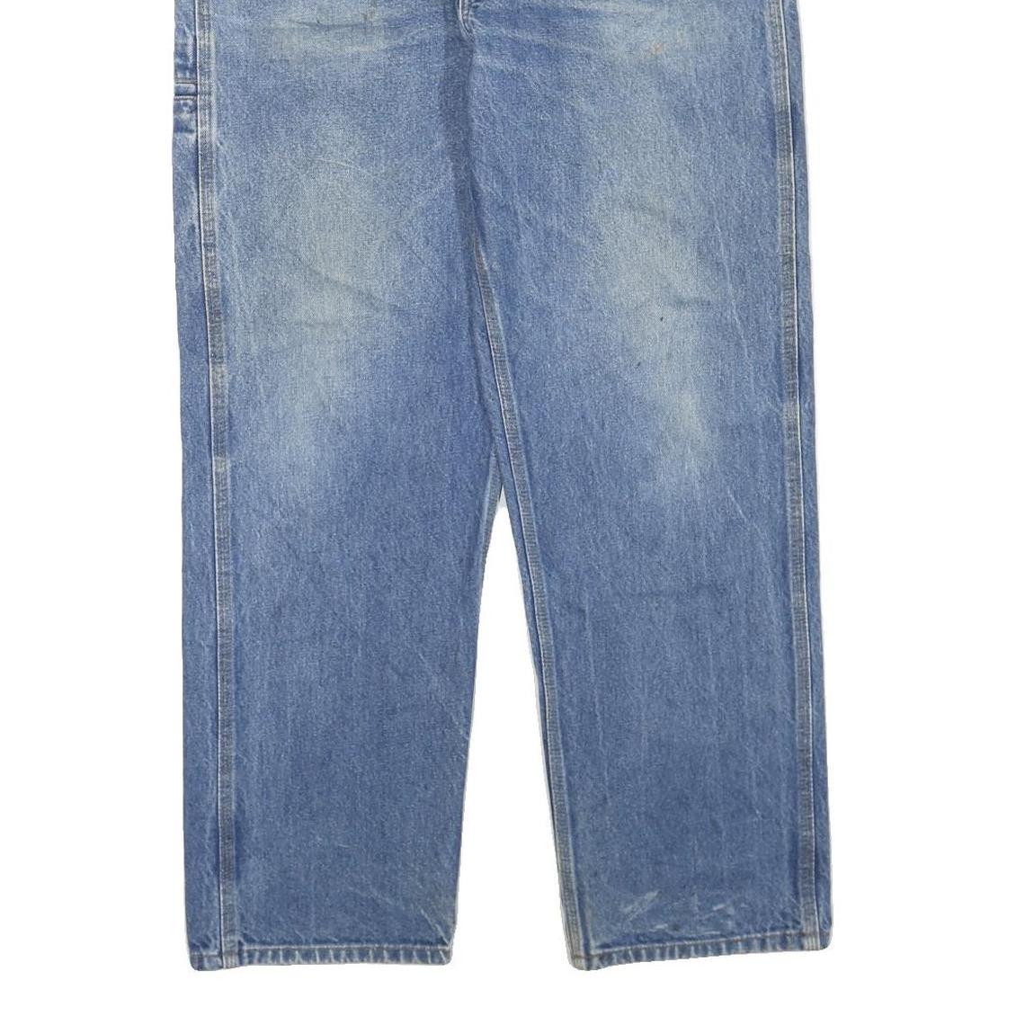 CARHARTT Mens Jeans Blue Regular Classic Denim Medium W38 L31 Workwear Zip