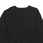 DISNEY Womens Black Mickey Mouse Crew Neck S Cotton Blend Sweatshirt