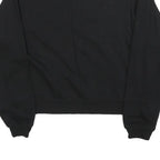 DISNEY Womens Black Mickey Mouse Crew Neck S Cotton Blend Sweatshirt