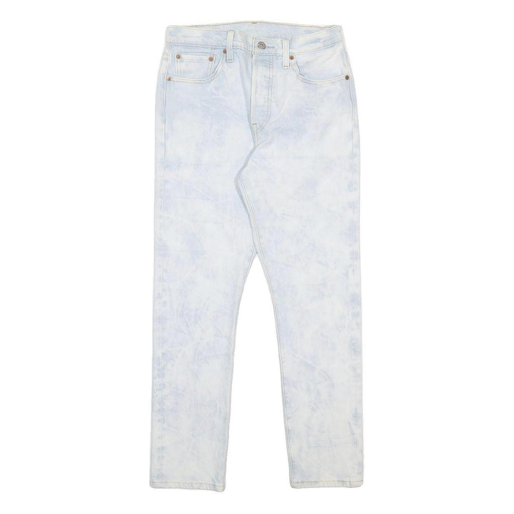 LEVI'S 501S BIG E Womens Jeans Blue Slim Straight Denim Medium W28 L28 Classic