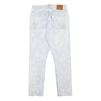 LEVI'S 501S BIG E Womens Jeans Blue Slim Straight Denim Medium W28 L28 Classic