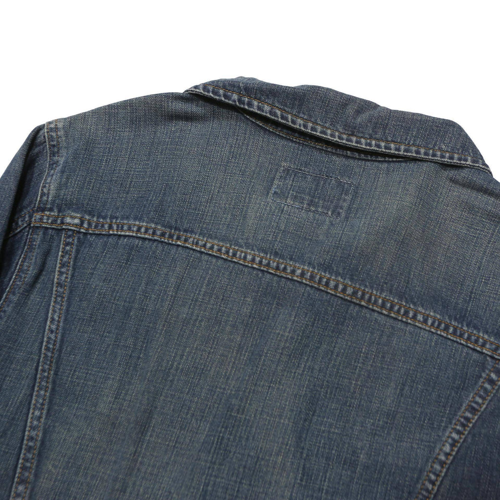NAUTICA Womens Blue Denim Jacket XL Cotton Blend Button Plain Casual Wear