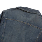 NAUTICA Womens Blue Denim Jacket XL Cotton Blend Button Plain Casual Wear