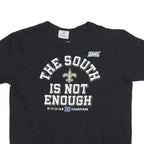 FANATICS Mens Black NFL Division Champions Graphic T-Shirt XL Short Sleeve Crew