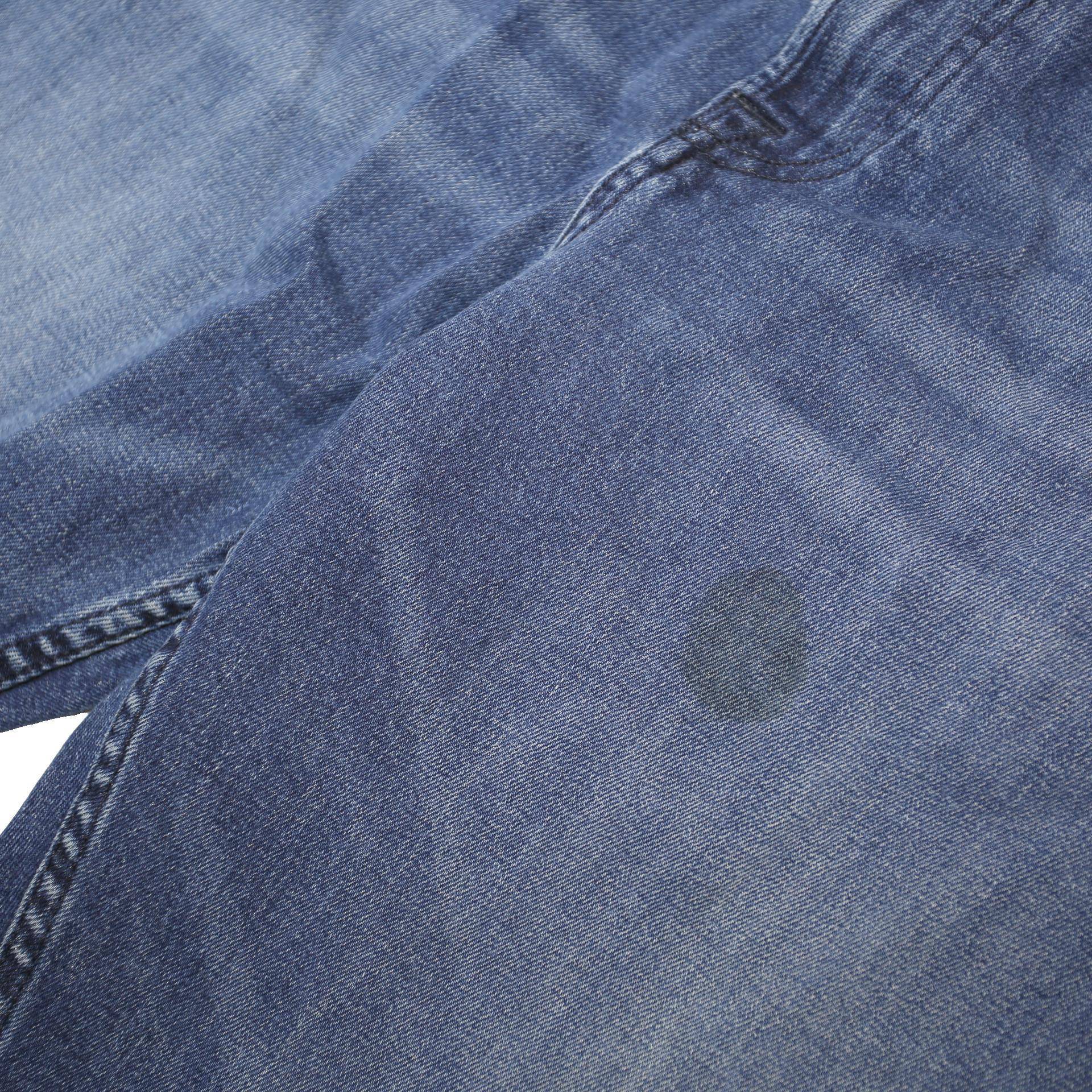 CALVIN KLEIN JEANS Mens Regular Fit Blue Denim Jeans W34 L31 Button Closure