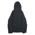COLUMBIA Mens Black Jacket M Polyester Zip Hooded Softshell Outdoor