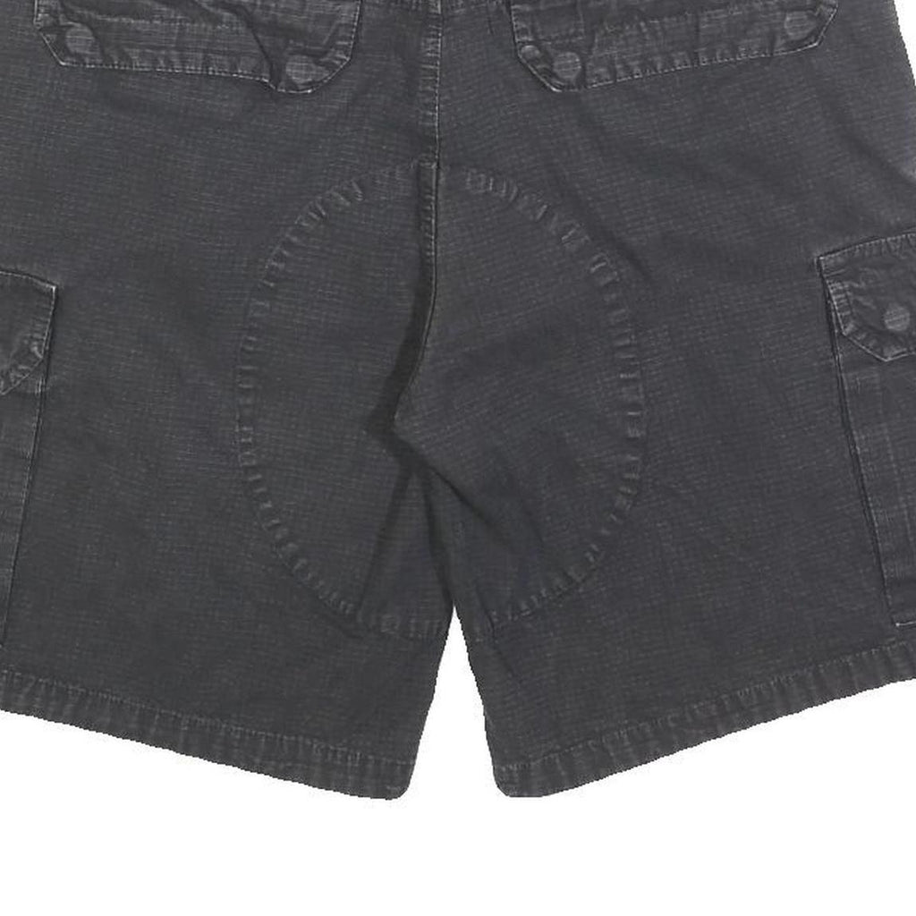 DICKIES Mens Shorts Black Cargo Cotton M W32 Workwear Casual Pockets