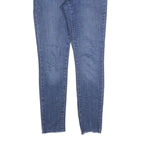 LEVI'S 311 Womens Jeans Blue Slim Skinny Denim Medium W28 L30 Raw Edge