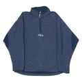 FILA Mens Pullover Jacket Blue S