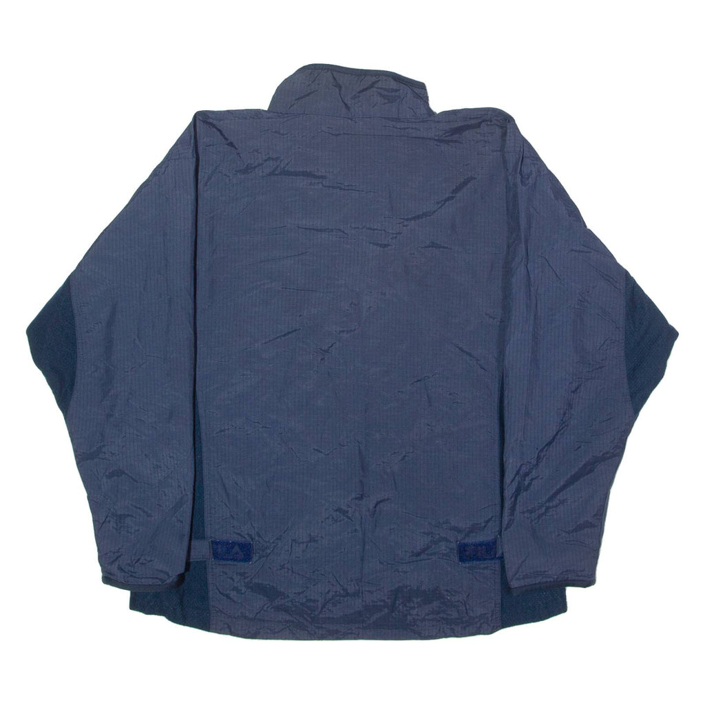 FILA Mens Pullover Jacket Blue S