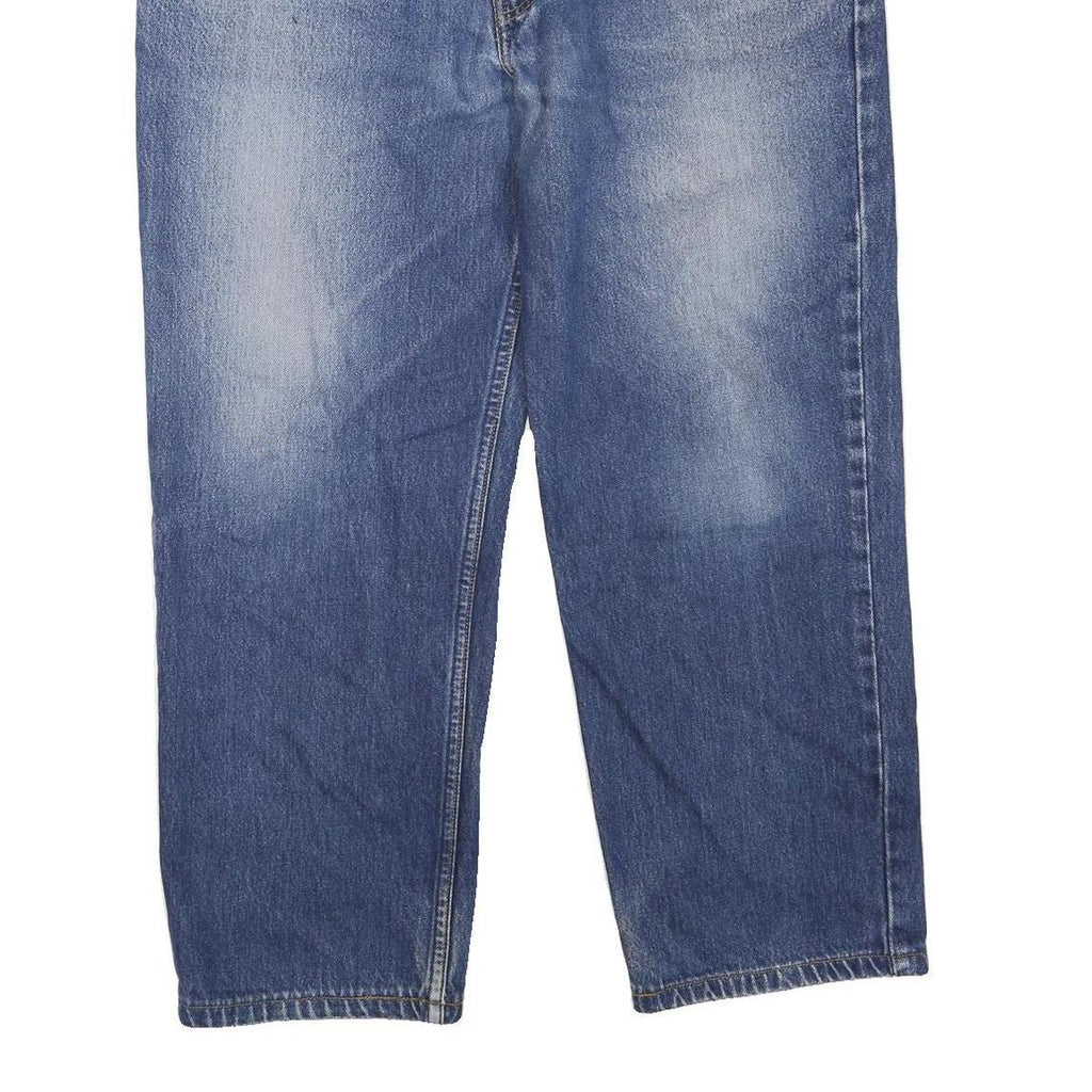 LEVI'S Mens Jeans Blue Regular Straight Denim Medium W36 L25 Classic Zip