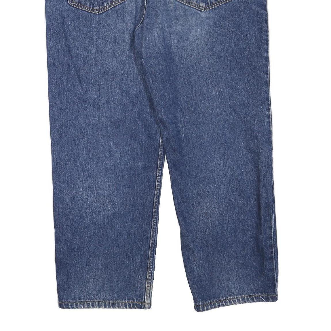 LEVI'S Mens Jeans Blue Regular Straight Denim Medium W36 L25 Classic Zip