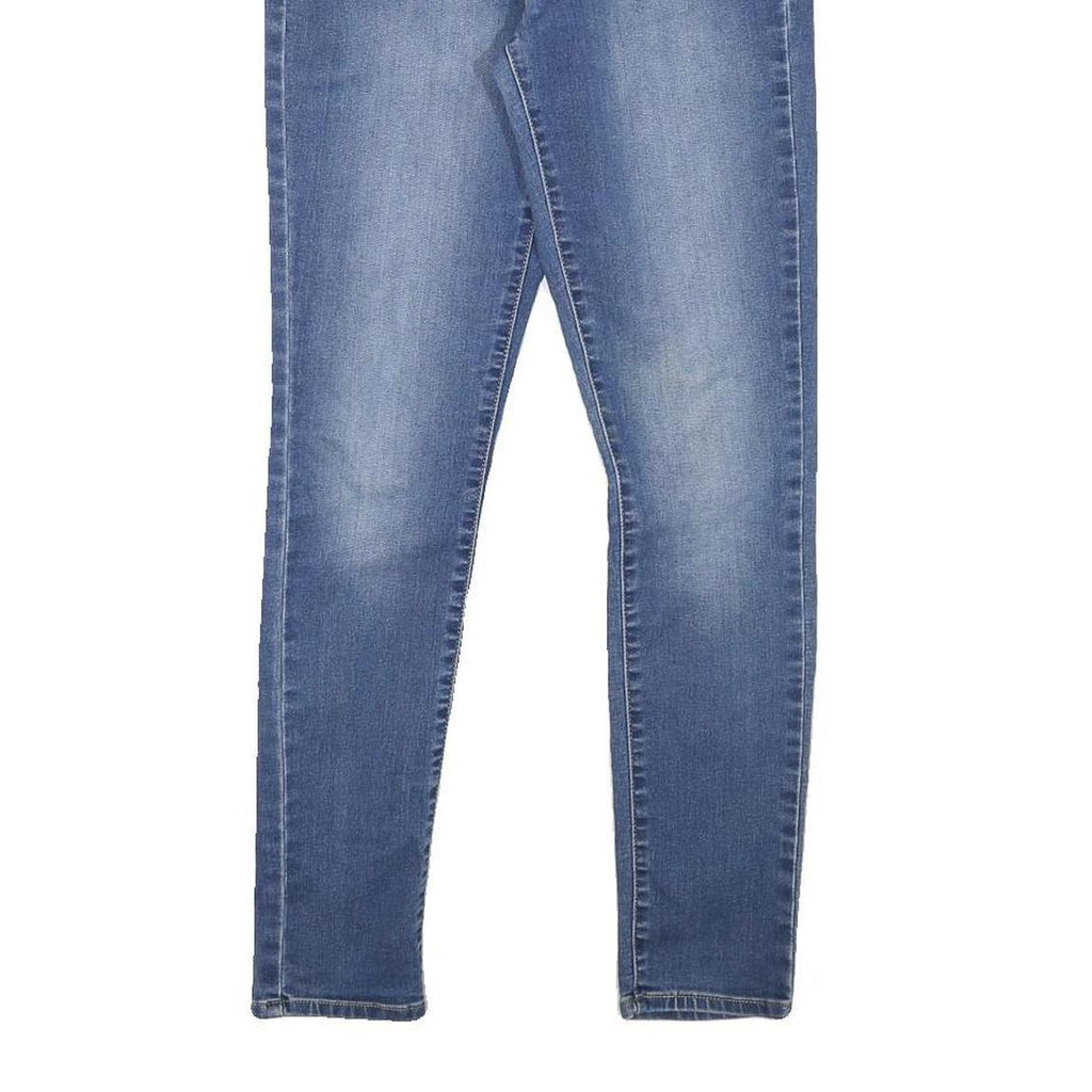 LEVI'S Womens Slim Blue Denim Jeans W26 L27 Slim Fit Zip Closure Classic