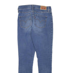 LEVI'S Womens Slim Blue Denim Jeans W26 L27 Slim Fit Zip Closure Classic