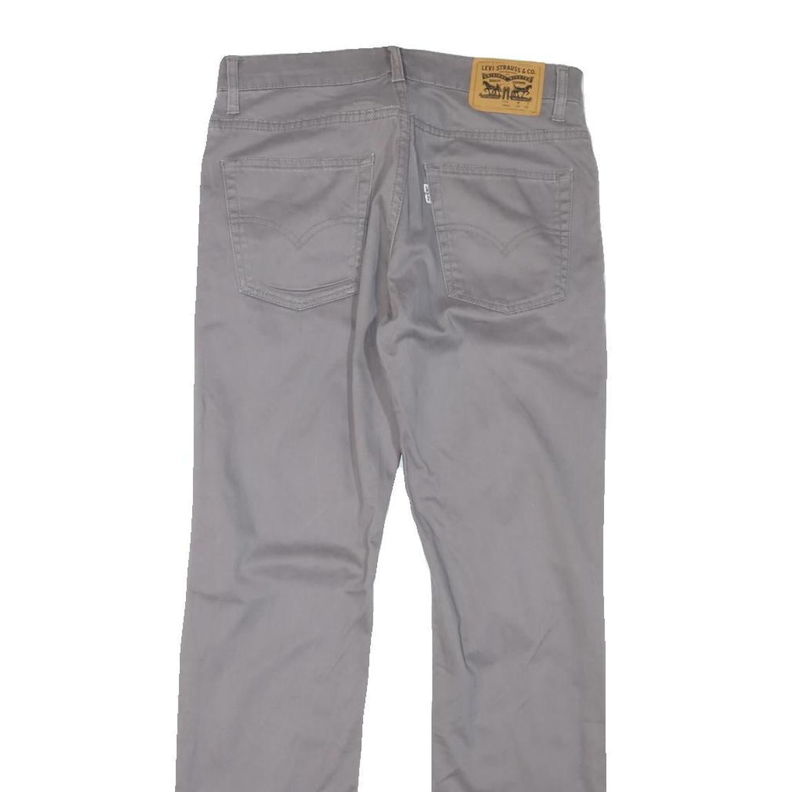 LEVI'S 511 Slim Womens Jeans Grey Slim Skinny Denim W30 L30 Zip Cotton Blend