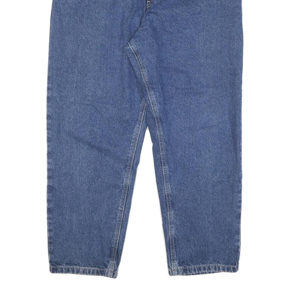 TOMMY HILFIGER Womens Jeans Blue Relaxed Straight Denim Medium W36 L27 Classic