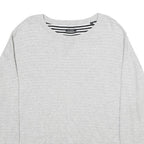 MARC O'POLO Womens Light Grey Plain Pullover Crew Neck Basic Knit Size M Cotton