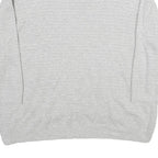 MARC O'POLO Womens Light Grey Plain Pullover Crew Neck Basic Knit Size M Cotton