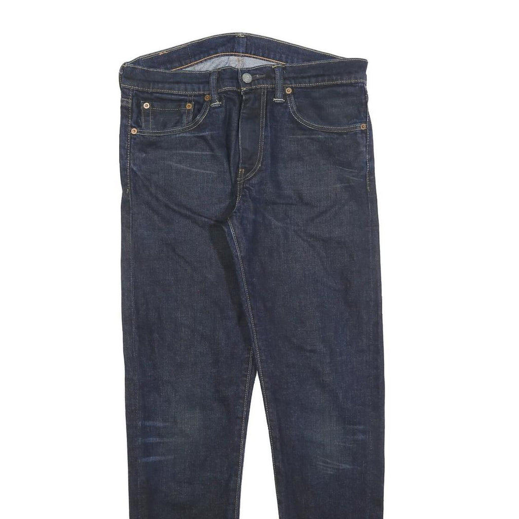 LEVI'S 511 Slim Mens Jeans Blue Slim Straight Denim Raw W33 L34 Authentic