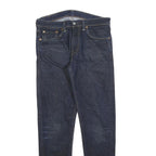 LEVI'S 511 Slim Mens Jeans Blue Slim Straight Denim Raw W33 L34 Authentic