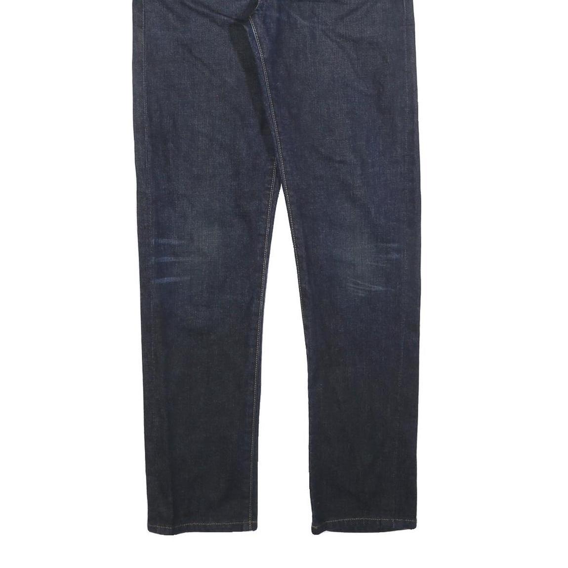 LEVI'S 511 Slim Mens Jeans Blue Slim Straight Denim Raw W33 L34 Authentic