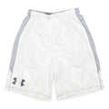 UNDER ARMOUR Mens White & Grey Sports Casual Gym Shorts M W26