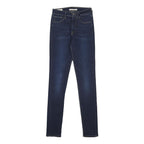 LEVI'S 721 BIG E Womens Jeans Blue Slim Skinny Denim Medium W26 L30 Classic Zip