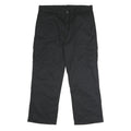 DICKIES Mens Polyester Blend Black Regular Cargo Trousers W40 L30 Workwear