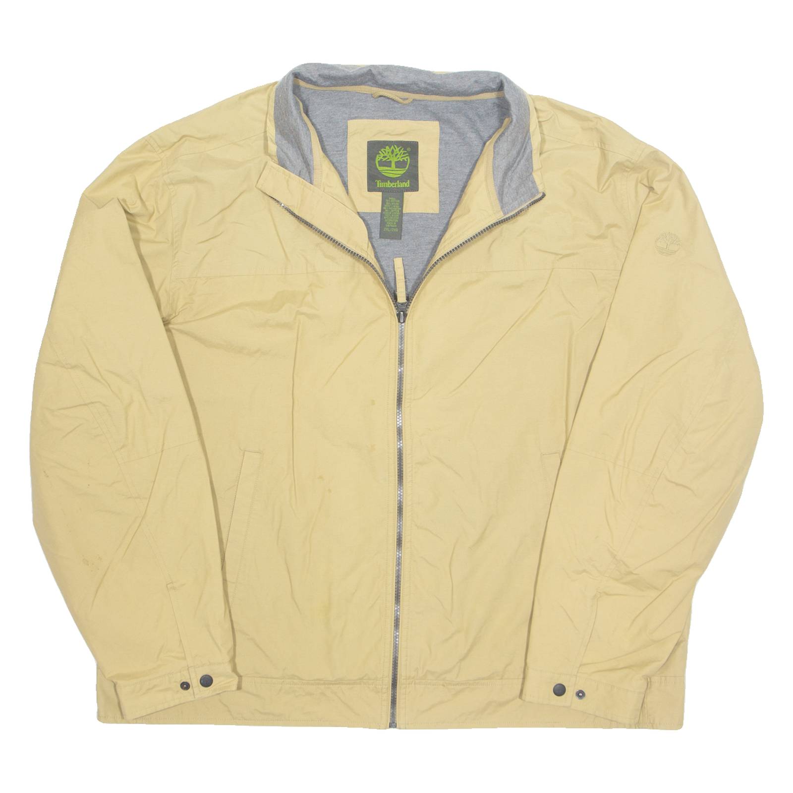 TIMBERLAND Mens Lined Jacket Beige 2XL