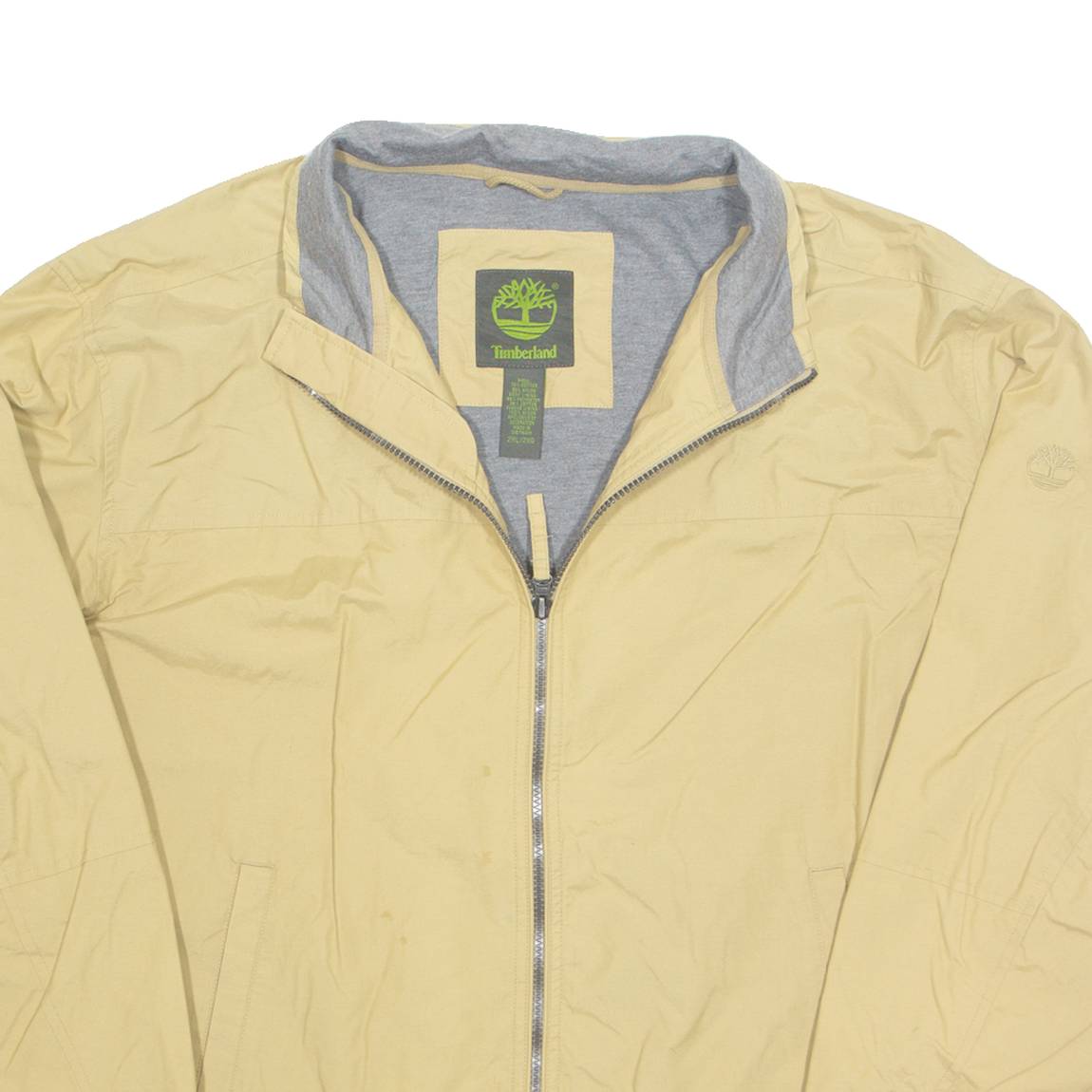 TIMBERLAND Mens Lined Jacket Beige 2XL