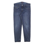 U.S. POLO ASSN Womens Slim Blue Denim Jeans Cotton Blend W29 L26 Zip Pocket