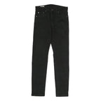 LEVI'S 512 Mens Black Slim Skinny Denim Dark W28 L27 Slim Fit Jeans