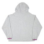 VENICE BEACH Mens Grey ¼ Zip Hoodie XL Cotton Blend Casual Lightweight