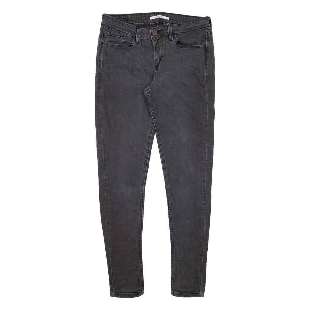 LEVI'S 535 Womens Jeans Black Slim Skinny W29 L30
