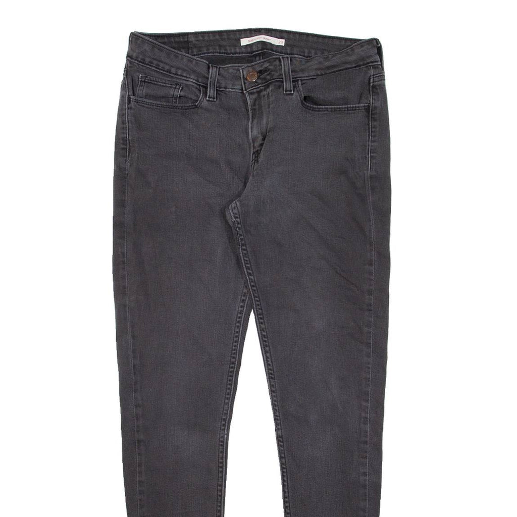 LEVI'S 535 Womens Jeans Black Slim Skinny W29 L30