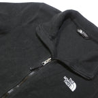 THE NORTH FACE Womens Black Jacket S Polyester Plain Zip Outdoor Casual Fleece