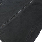 THE NORTH FACE Womens Black Jacket S Polyester Plain Zip Outdoor Casual Fleece