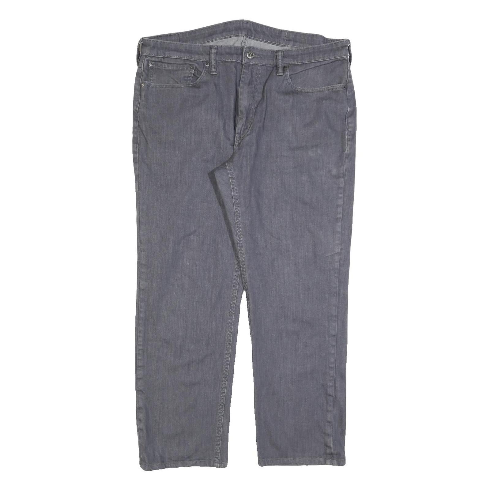 LEVI'S 511 Slim Mens Jeans Grey Slim Skinny Denim W36 L28 Comfortable Zip Fly