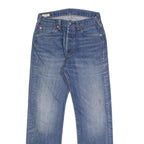 LEVI'S 501 BIG E Mens Jeans Blue Regular Straight Denim Medium W28 L32 Button