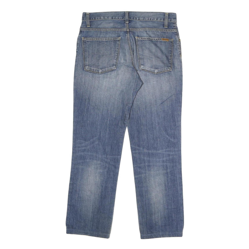 CARHARTT Mens Jeans Blue Regular Straight Denim Light W31 L27 Durable Classic